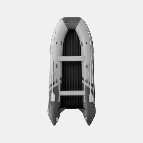 Надувная лодка GLADIATOR E450PRO светло-темносерый