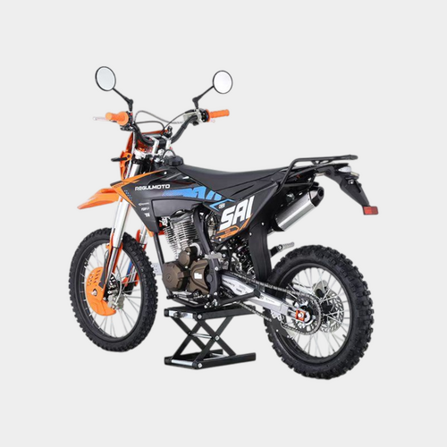 Мотоцикл Regulmoto SAI 200 с ПТС (Черный/ оранжевый,10808-1)