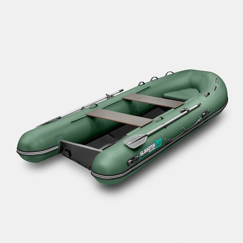 Надувная лодка RIB GLADIATOR AL 420 зеленый (СПб)