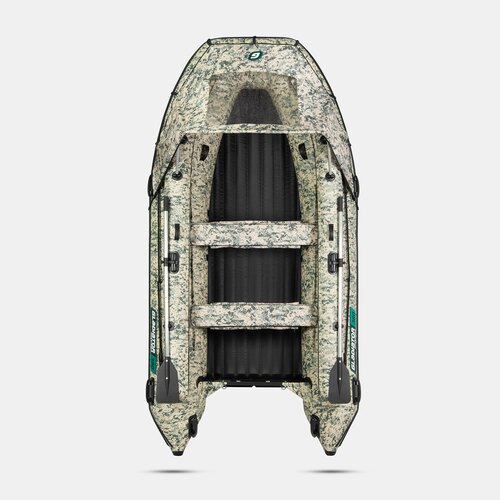 Надувная лодка GLADIATOR E380X PRO цифровой камуфляж