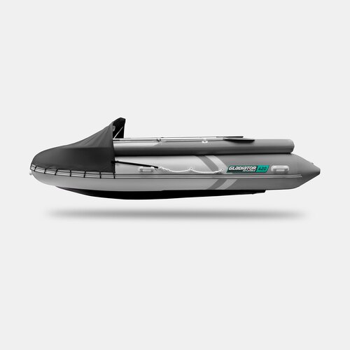 Надувная лодка GLADIATOR E420X светло-темносерый