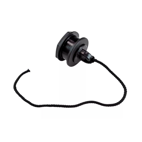 Сливной клапан с пробкой 36 мм Чёрный