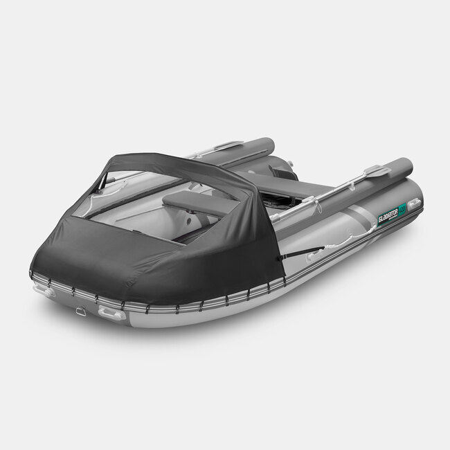 Надувная лодка GLADIATOR E380X зеленый