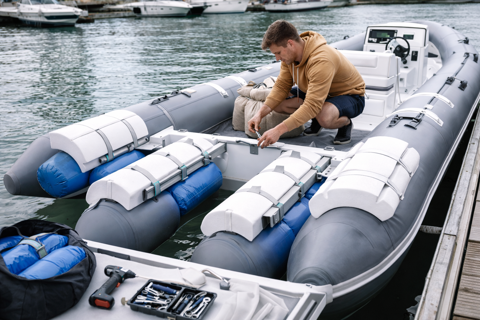 Как увеличить грузоподъёмность RIB